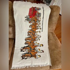 Budweiser Clydesdales towel